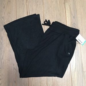 New Marika curves black soft lounge pants sz 3X